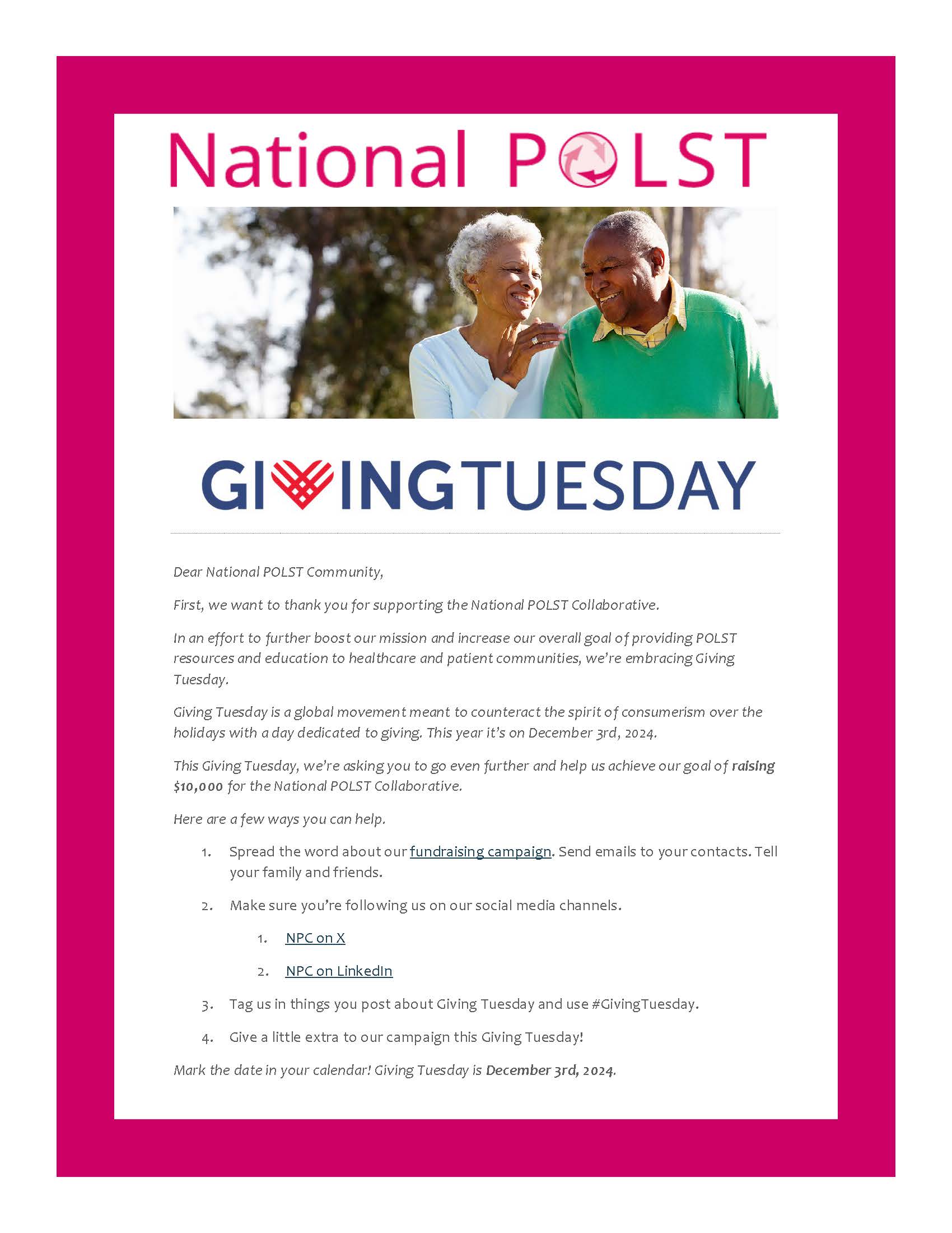 Giving Tuesday 11.19.24